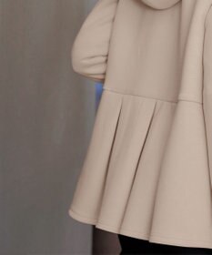 Tiaclasse L 【洗える】ソフトダンボールバックフレアフーディー