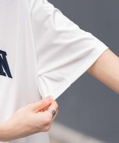 WEGO 【接触冷感/ユニセックス着用ITEM】カレッジロゴグラフィックT（SS）