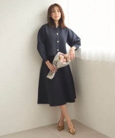 Feroux 【セットアイテム】パフスリーブニット セットアップ