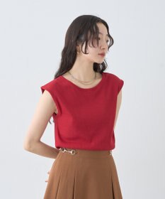 earth music&ecology 前後２ｗａｙステッチリブタンクトップ