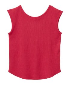 earth music&ecology 前後２ｗａｙステッチリブタンクトップ