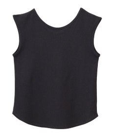 earth music&ecology 前後２ｗａｙステッチリブタンクトップ