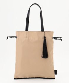 自由区 ナイロン巾着サブトート バッグ