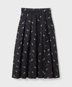 GRACE CONTINENTAL リップジャガードタックスカート