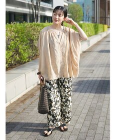 CRAFT STANDARD BOUTIQUE インド綿アソート柄イージーパンツ