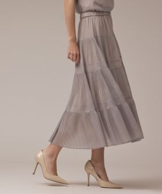 GRACE CONTINENTAL プリーツティアードスカート