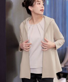 Tiaclasse L 【洗える】ソフトダンボールバックフレアフーディー