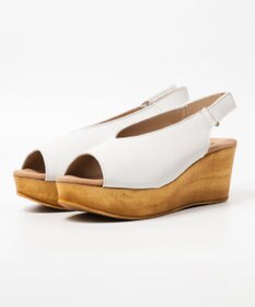 BONTRE 【BONTRE/ボントレ】ウッド調ウェッジサンダル/90502-RS