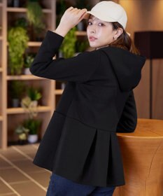 Tiaclasse L 【洗える】ソフトダンボールバックフレアフーディー