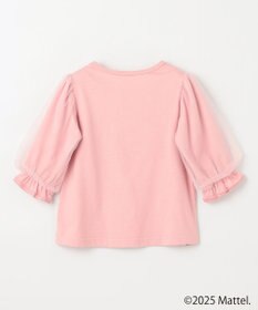 ANY KIDS 【Barbie(TM)】リボン 七分袖Tシャツ