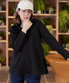 Tiaclasse L 【洗える】ソフトダンボールバックフレアフーディー