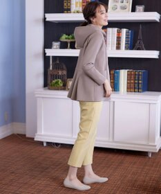 Tiaclasse L 【洗える】ソフトダンボールバックフレアフーディー