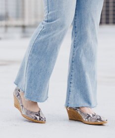 gaimo 【GAIMO/ガイモ】Vカットエスパドリーユパンプス