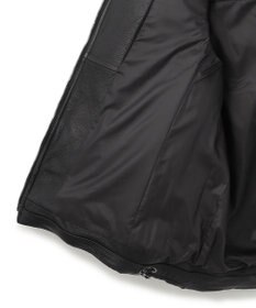 JOSEPH HOMME ライトゴートシュリンクレザー　ダウンベスト