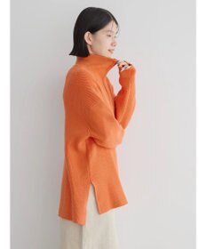 AMERICAN HOLIC バイパチハーフＺＩＰ片畦ニットプルオーバー　