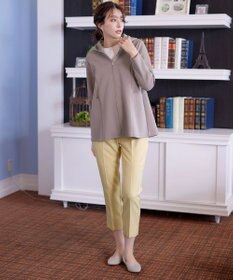 Tiaclasse L 【洗える】ソフトダンボールバックフレアフーディー