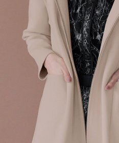 Tiaclasse L 【洗える】ソフトダンボールバックフレアフーディー