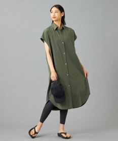 Chacott Chacott BALANCE EasyCare+ シャツワンピース