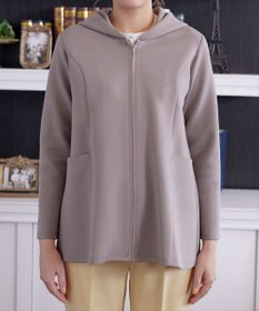 Tiaclasse L 【洗える】ソフトダンボールバックフレアフーディー