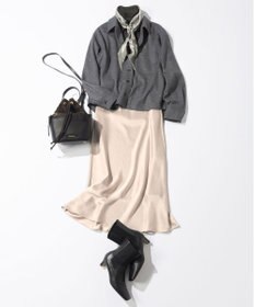 23区 スエード コンビ ドロスト バッグ