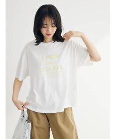 Green Parks フェミニンロゴボックスＴシャツ
