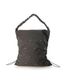 UNBILLION カシュカシュ cachecache / ビジュー付きワンハンドルトート