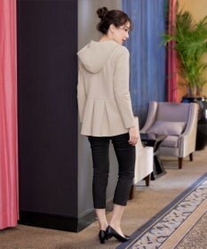 Tiaclasse L 【洗える】ソフトダンボールバックフレアフーディー