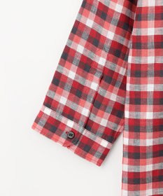 JOSEPH ABBOUD 【麻100％】リネンチェック シャツ