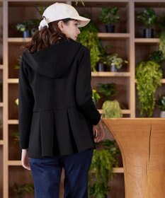 Tiaclasse L 【洗える】ソフトダンボールバックフレアフーディー