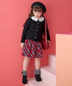 ANY KIDS チェック柄 スカパン