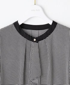 ANY SIS 【洗える】ラッフルボウ ブラウス 長袖