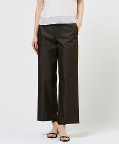 J.PRESS LADIES S TCシャンブレーサテンST ストレート パンツ