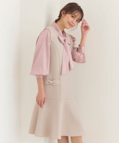 Feroux 【新型・洗える】リボンデザイン ダンボールワンピース
