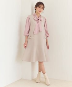 Feroux 【新型・洗える】リボンデザイン ダンボールワンピース