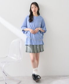 earth music&ecology ピグメントフリルプルオーバー