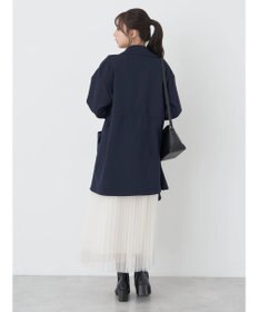 earth music&ecology ニュアンスビッグカラーコート