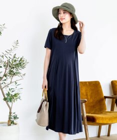 Tiaclasse 【日本製】大人上品なフラットカーブバーネックレス