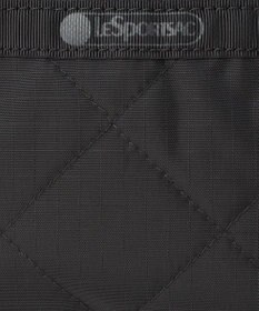 LeSportsac CHAIN COSMETIC CLUTCH/ブラックチェーンキルト