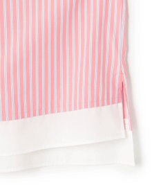 23区 【先行予約】CANCLINI レギュラーカラー ストライプ クロップドシャツ