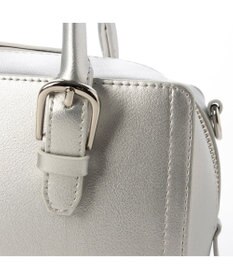 UNBILLION 【テレビ ドラマ着用アイテム】カシュカシュ cachecache / ベルトディテール横長ボストンバッグ