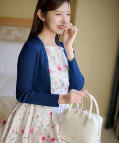 TOCCA 【鈴木ゆうかさん着用】EYELET AJISAI ボレロ ネイビー系