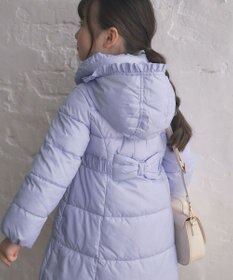 ANY KIDS 【洗濯機OK】中綿 Aライン コート