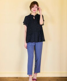 Feroux 美シルエットカラーテーパード パンツ