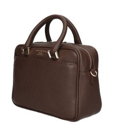 INTER-CHAUSSURES 【CHRISTIAN VILLA】ボックスシルエットレザーハンドバッグ