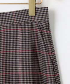 組曲 T/Rツイルストレッチ フレアパンツ