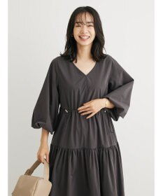 Green Parks ・ＥＬＥＮＣＡＲＥ　ＤＵＥ　ドロストティアードワンピース