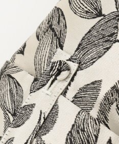 GRACE CONTINENTAL ボタニカルジャガードシャツ