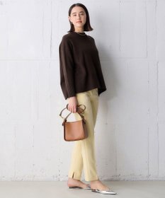 UNFILO ハイウエストテーパードパンツ