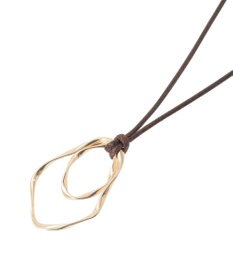 AMERICAN HOLIC ダブルメタル スライドロングネックレス