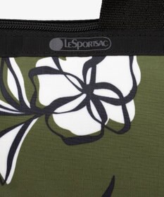 LeSportsac DELUXE EASY CARRY TOTE/オリーブフローラルシルエット